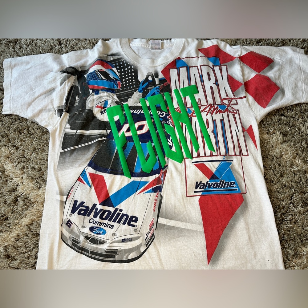 Mark Martin #6 NASCAR Flight t-shirt AOP - Picture 4 of 9